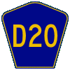 County Road D20